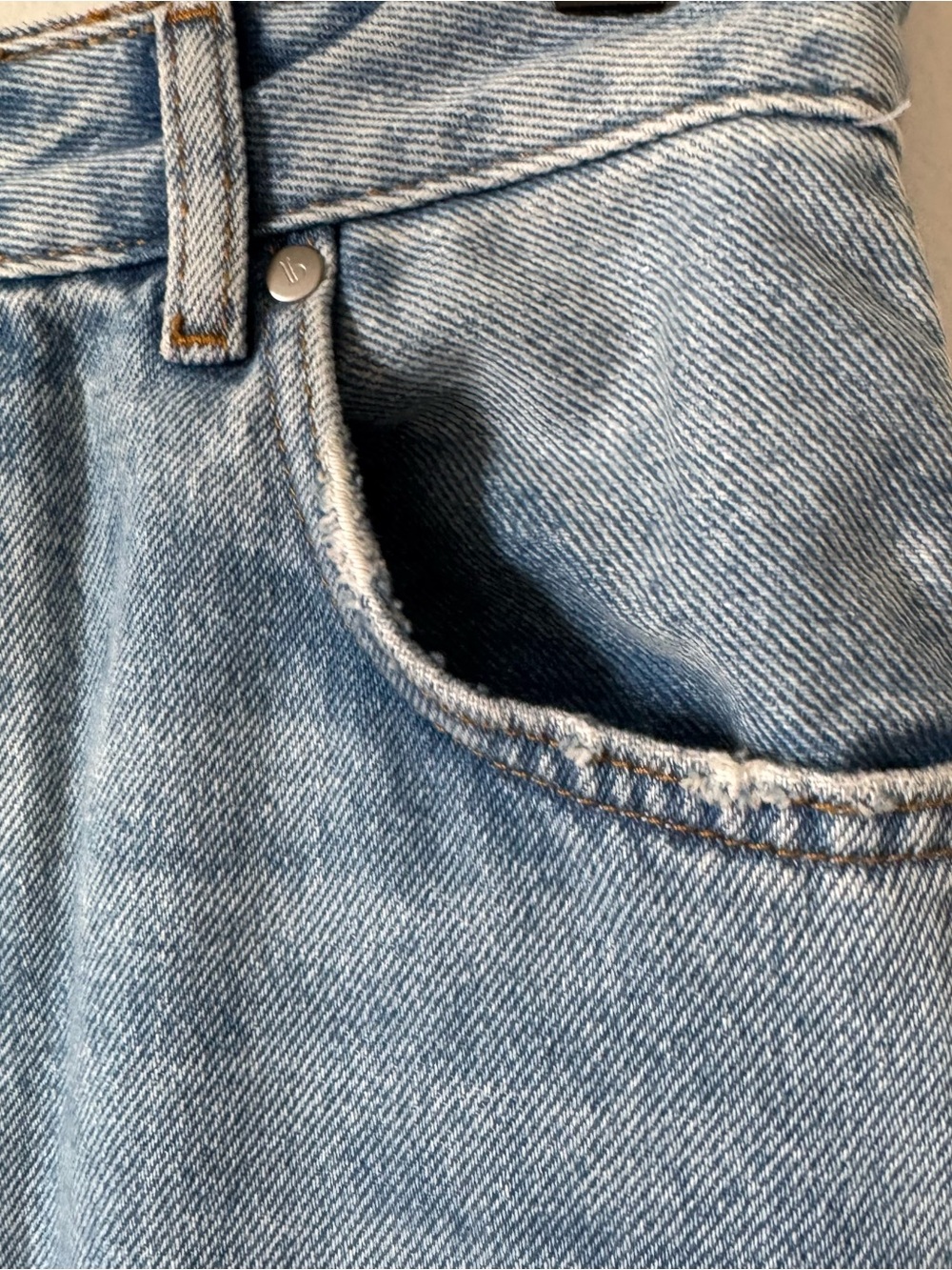 Anthropologie The Madi Front-Slit Denim Maxi Skirt by Pilcro Size 2 - Picture 9 of 16